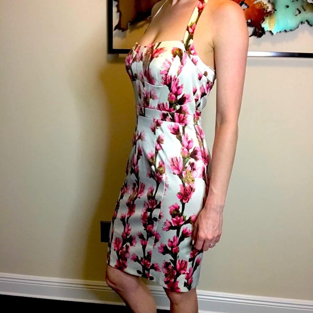 Jessica Simpson Floral Halter Dress